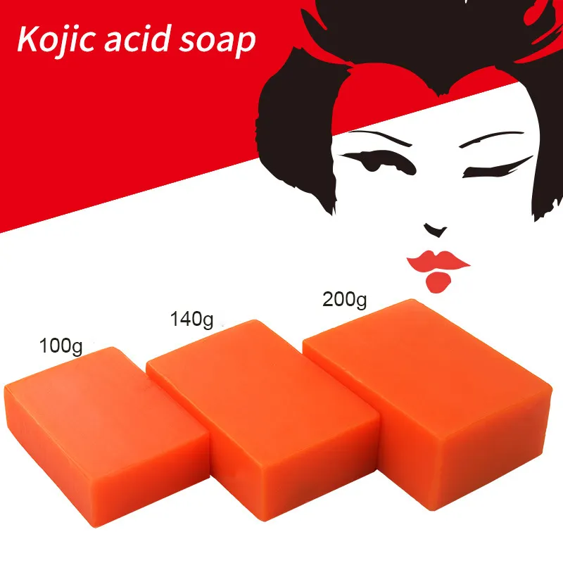 Personalizzato Private label Naturale fatto a mano papaia sapone bar kojie san acido cogico sapone sbiancante viso