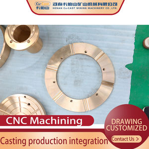 Joint de butée de roulement sans huile en bronze autolubrifiant résistant à l'usure pour les concasseurs traitement de coulée pour les pièces de machines minières - Product Image 4
