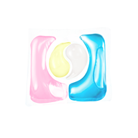 4 en 1 Dosettes liquides de détergent jetables écologiques efficaces 25g Peut vente en gros OEM Lessive Gel Ball Lessive