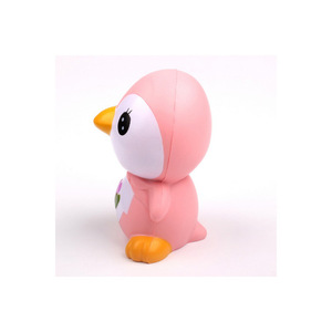 Pu Foam Cute Pink Penguin Slow <b>Rebound</b> Toy For 2 To 4 Years Unisex Fidget Toy - Product Image 3