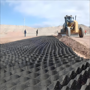 Rejilla <span class=keywords><strong>de</strong></span> Geoceldas Texturizadas <span class=keywords><strong>de</strong></span> HDPE <span class=keywords><strong>de</strong></span> Alto Rendimiento Personalizadas para Pendientes y Canales <span class=keywords><strong>de</strong></span> Agua - Product Image 2
