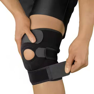 Genouillère de sport en néoprène pour le basketball et la course <span class=keywords><strong>à</strong></span> pied, sangle de maintien réglable, protection professionnelle pour le genou - Product Image 1