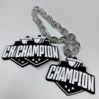 Individualisierter Fußball-Anhänger/Fußballverein/Basketball/Baseball Cheerleading Fan-Unterstützung Logo-Muster 3D EVA-Schaum Große Schaumstoffketten