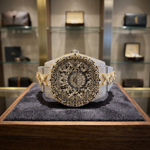 AMBER JEWELS นาฬิกาข้อมือหรูหราทรงสี่เหลี่ยมควอตซ์ CITIZEN หน้าปัดกระจกสีเงิน 46 มม. ตัวล็อคแบบหัวเข็มขัดกันน้ำ สำหรับทุกเพศ - Product Image 1