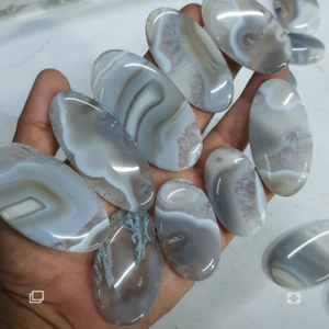 Piedra Tallada en Forma de Estrella de Madreperla de 15-25 mm, Certificada por IGI, Joyería Plateada Moderna para Regalos del Día de la Madre y Bodas - Product Image 1