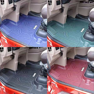 3D personalizado TPE plástico lujo coche alfombra frontal conjunto completo camión piso alfombrillas para Sitrak/HOWO/DONGFENG/Shacman - Product Image 4