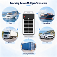 Traceur solaire GPS BeiDou 4G+2G YK-AKGT07E, localisateur magnétique étanche IP67 pour le suivi des navires de pêche, bateaux, yachts, conteneurs et véhicules
