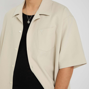 <span class=keywords><strong>Camisa</strong></span> <span class=keywords><strong>de</strong></span> Lino <span class=keywords><strong>de</strong></span> Verano <span class=keywords><strong>de</strong></span> Alta Calidad para <span class=keywords><strong>Hombre</strong></span>, Color Sólido, Holgada, Transpirable, <span class=keywords><strong>de</strong></span> Algodón, Informal, con Bolsillo en la Solapa, para Trabajar - Product Image 2