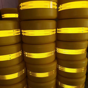 Barriera di Sicurezza Stradale in EVA e Zincata a Caldo, Guardrail con Rulli, Barriere Antiurto per Autostrade e Strade - Product Image 1