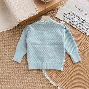 Maglione lavorato a <span class=keywords><strong>maglia</strong></span> con decorazione a farfalla <span class=keywords><strong>bianca</strong></span> abbinata da ragazza autunno inverno maglioni da ragazza - Product Image 5