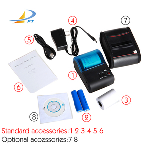 Venta directa de fábrica precio barato 58mm portátil Bluetooth <span class=keywords><strong>gratuito</strong></span> Software Sdk móvil impresora de recibos - Product Image 2