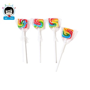 ลูกอมลูกอมอมยิ้มรสหวานทรงสี่เหลี่ยมโดมิโนขนาดเล็กน่ารักสีรุ้ง - Product Image 2