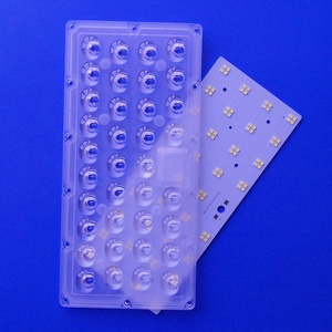 3030 SMD 60 / 90 / 150 / 117x52 / 100x140 / 181x50 grados 80W 90W 100W LED lente de PC impermeable - Product Image 5