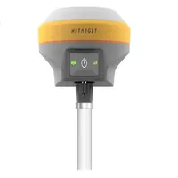 Hi Target V90 Plus Galileo/GLONASS IP68 Double fréquence GNSS RTK Base et Rover pour levés topographiques avec niveau électronique à bulle inclinable
