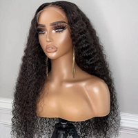 Perruques en cheveux bouclés birmans en gros, fournisseurs de perruques en cheveux bouclés naturels, perruques frontales complètes sans colle pour femmes noires, cheveux vierges naturels