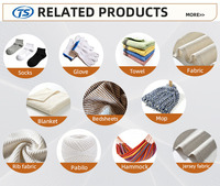 Taishi High Tenacity 100% Polyester Recycled Spun Yarn 16/1 21/1 32/1 Knitting Yarn Raw Material for Weaving Textile Price