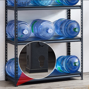 Étagère en acier réglable <span class=keywords><strong>pas</strong></span> chère, 5 niveaux, étagère de rangement en métal, étagères multi-usages - Product Image 1