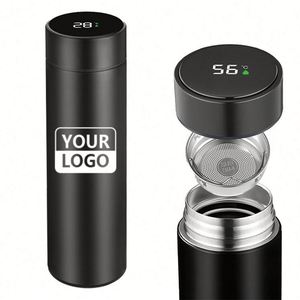Custom Logo Stainless Steel Tea Thermal 500ml Vacuum Flask Smart Classic <b>Thermos</b> <b>Cup</b> Water Bottle - Product Image 4