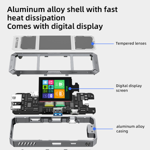 PIVA G71 7-in-1 E-Sports Dockingstation HUB USB-C Multiport-Adapter - Kompatibel mit 4K 60Hz USB3.0 <span class=keywords><strong>3</strong></span>,5MM AUX 7-Port-Splitter - Product Image 6