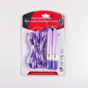 Nouvelle corde à sauter rapide personnalisable en bambou pour enfants, idéale pour les élèves du primaire et du collège, pour le sport et le fitness. - Product Image 4