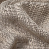 Rideaux en tulle texturé de designer, tissu mélangé lin et polyester, catégorie de produits en gros : Rideaux et cantonnières
