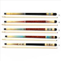 Interface en bois tiges d'arbre de queue de billard en érable 57 pouces 13mm queues de billard universelles 1/2 bâtons de queue fendus piscine de billard