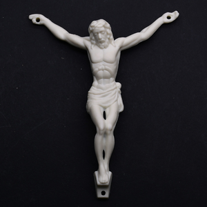 אביזרי פסלון ישו מפלסטיק, קישוטי צלב, אביזרי קישוט, פסלון - Product Image 1