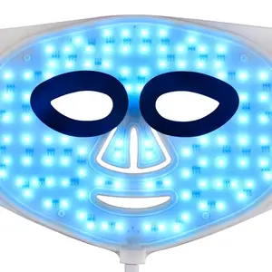 Guangdong Beauty Instrument Lebensmittel qualität Silikon LED-Maske Gesicht mit Mini-Fernbedienung