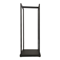 Estante de Almacenamiento de Leña de Alta Calidad con Estructura KD, Soporte Resistente para Troncos de Acero al Carbono Duradero
