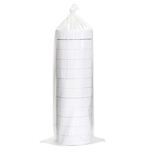 Cinta Adhesiva de Doble Cara de Papel de Algodón Deli, 24 mm x 10 yardas, 80 micras, Blanca, Paquete de 12 Rollos, Material de Papelería para Manualidades - Product Image 5