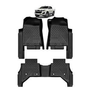 พรมปูพื้นรถยนต์ KQD ดีไซน์ใหม่ ขายส่ง ปรับแต่งได้ตามต้องการ ใช้ได้ทุกฤดู สำหรับรถยนต์ Isuzu D-max ปี 2018 - Product Image 1