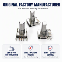 Fabrika toptan artımlı EC11 tipi Metal d-ekseni darbe kodlayıcı modelleri 9 15 16 20
