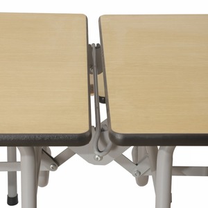 Tavoli e Sedie per Mensa Scolastica in Acciaio Antiruggine Impilabili, Fornitura all'Ingrosso di Arredi per Mensa Scolastica - Product Image 4