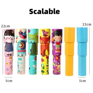 Kids Birthday Fashioned Toys Natural Paper Safe Material Baby Classic Kaleidoscopes - Product Image 5