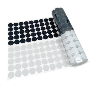 Vente en gros Livre silencieux Boucle en caoutchouc Crochet adhésif rond simple face pour boucle pour <span class=keywords><strong>bande</strong></span> <span class=keywords><strong>Velcro</strong></span> Autocollants pour tapis pour - Product Image 4