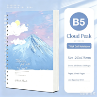 Cuaderno Espiral Blue Mountain con Cubierta Impresa para Material Escolar Personalizado y Suministros de Oficina al por Mayor