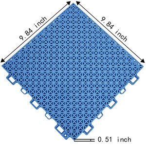 Baldosas de Suelo Multiusos para Eventos Escolares, PP Encastrable, Portátil, Resistente al Agua, Superficie Antideslizante - Product Image 4