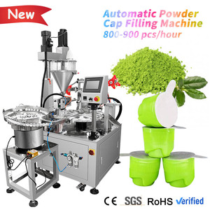 Máquina Automática para Llenado y Sellado de Tapas de Rosca para Polvo de <span class=keywords><strong>Té</strong></span> <span class=keywords><strong>Verde</strong></span> Matcha - Product Image 1