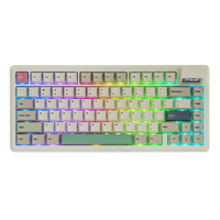 Nuevo Producto Epomaker RT82 Teclado Mecánico Desmontable con Pines Pogo, Mini TV, Estructura de Junta, Conectividad Trimodal, Diseño 75%
