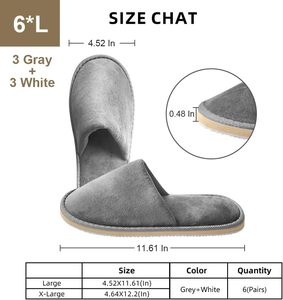 Chaussons d'hôtel jetables écologiques à prix bas du fabricant, semelle antidérapante, EVA souple, logo personnalisé OEM, couleur blanche, pour hommes et femmes - Product Image 2