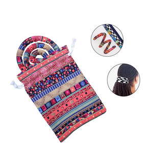 Nouvel arrivage de cravates en spirale pliables pour femmes et hommes, <span class=keywords><strong>cheveux</strong></span> épais et bouclés, accessoires dreadlock - Product Image 3