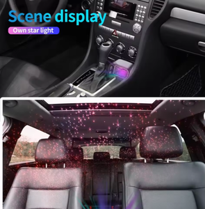 热卖PD120W快速充电汽车站充电器4合1伸缩线环境照明汽车星形<span class=keywords><strong>2</strong></span>电缆C型适配器 - Product Image 6