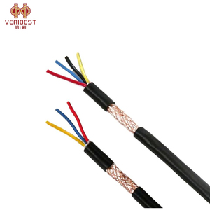 Cable de Alimentación Blindado H05VV-F RVVP de 450V con Malla de Cobre Estañado, 24AWG <span class=keywords><strong>22AWG</strong></span>, Revestimiento de PVC para Protección EMI - Product Image 3