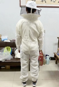 Nueva ropa antiabejas unida permeable al aire orientada a la exportación, <span class=keywords><strong>traje</strong></span> <span class=keywords><strong>especial</strong></span> de abeja <span class=keywords><strong>para</strong></span> atrapar miel - Product Image 5