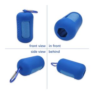 Silicone Cooling <b>Towel</b> Case Custom Logo Portable Microfiber Fast Dry Sports Gym Beach Home - Product Image 4
