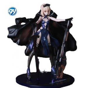 ฟิกเกอร์ไนท์อัลเตอร์ เฟท แบล็คเซเบอร์ ถือปืน อนิเมะ FGO ของสะสม รุ่นดาร์กเวอร์ชั่น ของตกแต่ง - Product Image 5