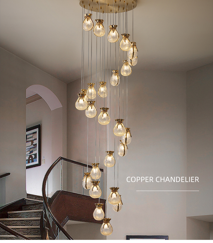 Hot Sale Luxury Pendant Lights Dining Living Room Hotel Modern LED Chandelier Lamp