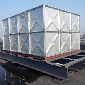 Réservoir d'eau galvanisé sur mesure pour la lutte contre les incendies, usage industriel, capacité 10000 litres - Product Image 4