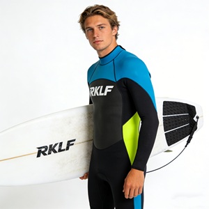 Zipper Surfing Suit Full Body Long Sleeve Wetsuit Rashguard for Men Women <strong>Thermal</strong> Spring Summer Surf Swim Anti UV <strong>Rash</strong> <strong>Vest</strong> - Product Image 4