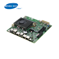 Motherboard Itx Nas Mini Terbaik daya rendah dengan Motherboard industri Celeron N5095A DDR4 Dual Lan HD1.4 Mini Itx
